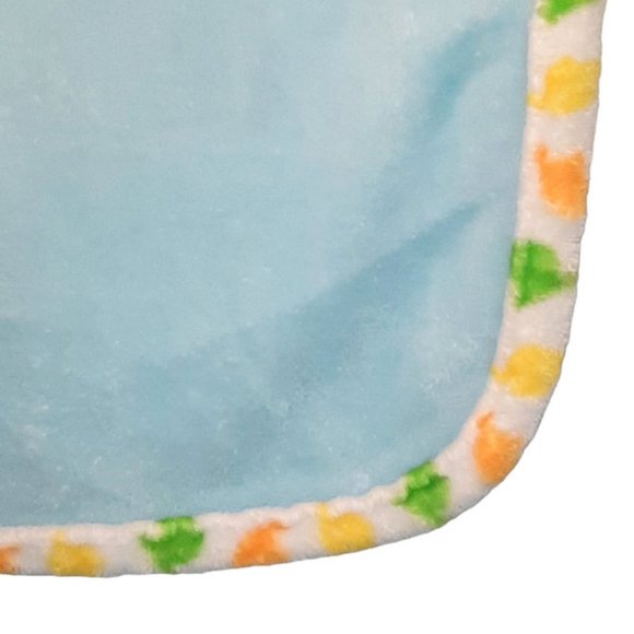 Le Bebe Favorite Dinosaur Trim Baby Security Lovey Blanket 31" X 38" - Picture 4 of 5